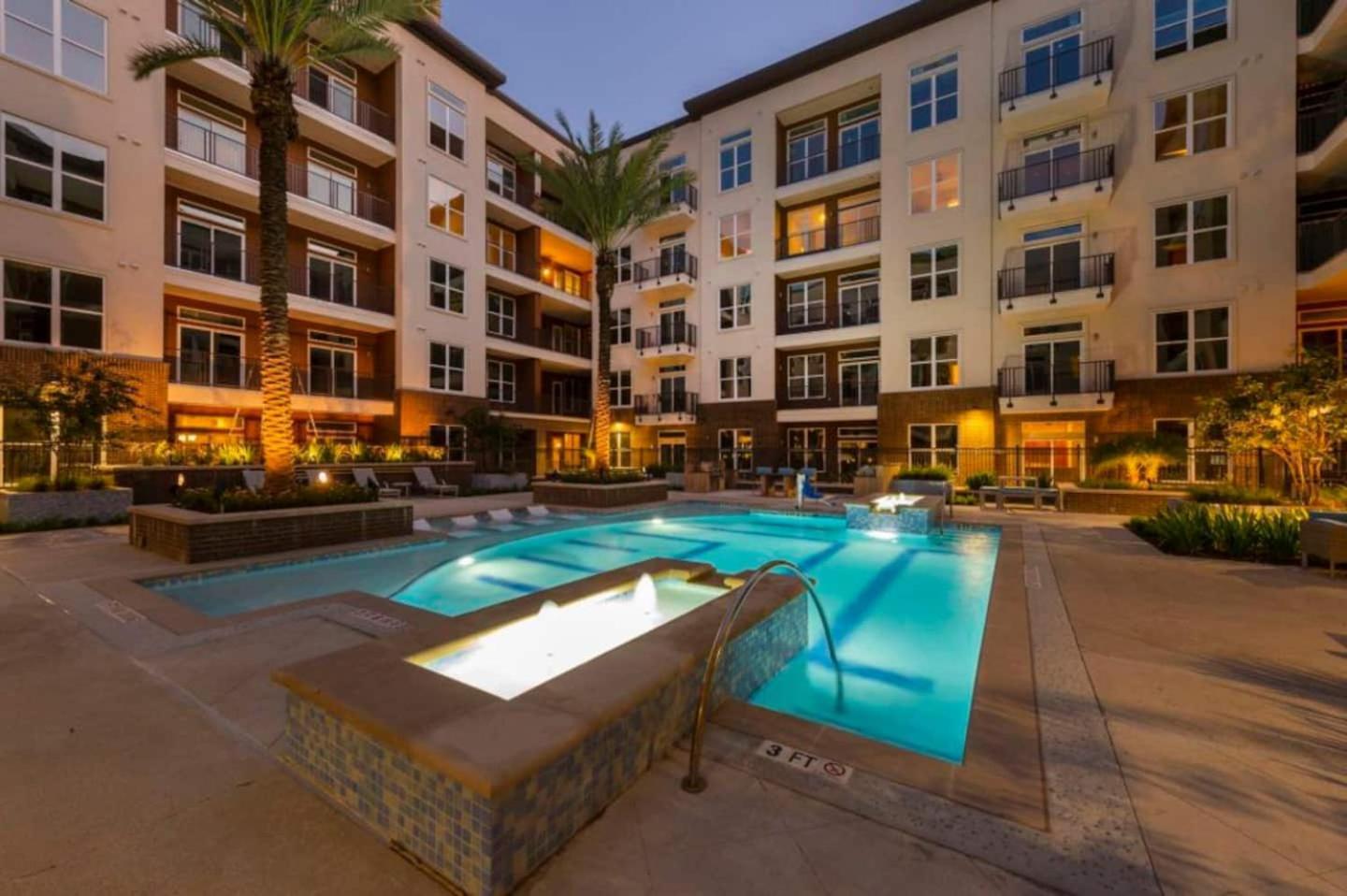Apartmán Downtown Apart 1 Bed 1 Bath Free Parking Houston Exteriér fotografie