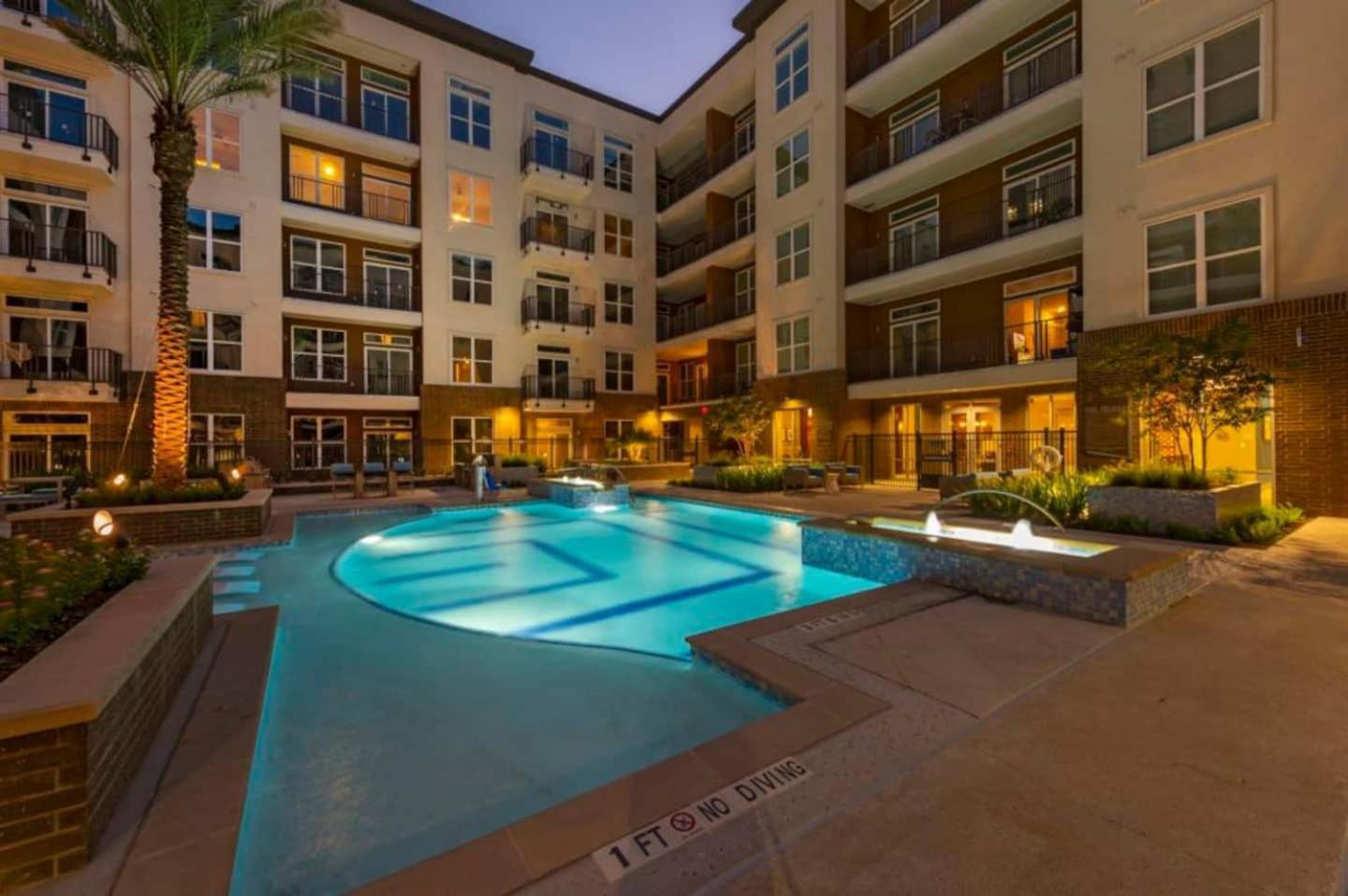 Apartmán Downtown Apart 1 Bed 1 Bath Free Parking Houston Exteriér fotografie